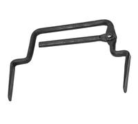 Pince à Briques Réglable en Acier 16mm, Outil Multifonction Noir | Robuste et Confortable, pour Chantier et Déplacement de Briques, Jusqu'à Prise