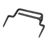 Pince à Briques Réglable en Acier Noir, pour Chantier, 16 MM | Clips de Déplacement de Briques, Design Intégré, Forte Résistance, Prise Rapide, Usage de Manutention