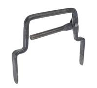 Pince à Briques Réglable en Métal Noir pour Blocs et Pavés | Mécanisme de Serrage Ajustable, Prise Ergonomique, pour Maçons et Bricoleurs, Usage Jardin et Rénovation