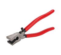 Pince à briser le verre robuste Pince à bec plat en acier à main Pince à bec en verre