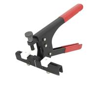 Pince à briser le verre robuste, séparateur de carreaux de céramique pour coupe de verre de 3 à 21 mm, pince rouge et noire avec bouton réglable