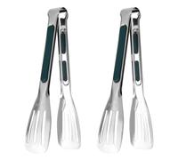 Pince à Buffet pour La Cuisine 2 Pièces Pince de Cusine a Service Pince de Cuisine en Acier Inoxydable avec Poignée Antidérapante Pince à Salade Inox pour Cuisine Cuisson Friture Buffet Bbq Grillades