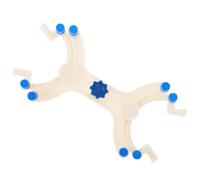 Pince à Burette Réglable en Plastique Beige pour Laboratoire Scolaire | Support Stable pour Titrage, Usage en Classe Paillasse, Protège le Verre, Facile à Utiliser Couleur Aléatoire