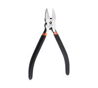 Pince à buse industrielle en acier à double tranchant - Outil à main - Coupe électrique diagonale avec poignée ergonomique - Dureté - Cisaille de fil d'électricien