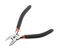 Pince à buse industrielle en acier à double tranchant - Outil à main - Coupe électrique diagonale avec poignée ergonomique - Dureté - Cisaille de fil d'électricien