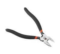 Pince à buse industrielle en acier à double tranchant - Outil à main - Coupe électrique diagonale avec poignée ergonomique - Dureté - Cisaille de fil d'électricien