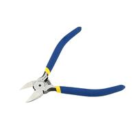 Pince à buse industrielle en acier à double tranchant - Outils à main - Coupe électrique diagonale avec poignée ergonomique - Dureté - Cisaille de fil d'électricien