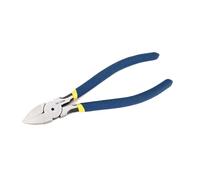 Pince à buse industrielle en acier à double tranchant - Outils à main - Coupe électrique diagonale avec poignée ergonomique - Dureté - Cisaille de fil d'électricien