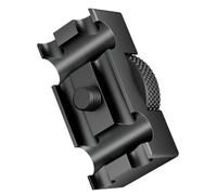 Pince à câble sécurisée à 4 fentes pour appareils photo reflex numériques, mécanisme de verrouillage en métal antidérapant, vis de trépied de 6,35 mm, pince de ligne en aluminium