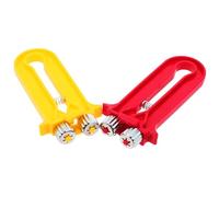 Pince à Cadre de Ruche pour Tension de Fil, Outil Apicole de Réparation | Fer et Plastique, Roues Métalliques, Poignée Ergonomique, Stabilité du Cadre, Entretien des Ruches