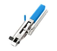 Pince à cage à billes à demi-arbre, mécanisme à cliquet, acier 45#, pince de serrage pour bottes CV, outil de serrage à cliquet en acier robuste, avec poignée ergonomique antidérapante, pour