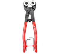 Pince à carrelage en verre - Pince à mosaïque robuste et pince à carrelage en céramique HD avec poignée douce - Pince à façonner, outils de coupe (pince à mosaïque en verre à roulettes de 20,3 cm)