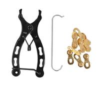 Pince à chaîne de vélo, outil de réparation de chaîne de vélo, 12 vitesses, professionnelle, robuste, résistante à la rouille, plaquée or, design ergonomique pour vélos de route