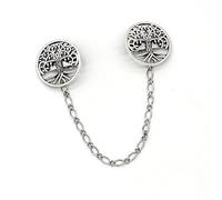 Pince à chaîne pour pull femme fille tricot châle broche broche tendance cardigan collier clip bijoux pour réunions d'affaires broche en alliage, taille unique, Comme décrit