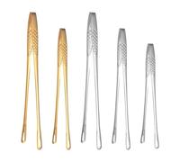 Pince À Charbon 304 Stainless Steel Grill Tongs Barbecue Clip Kitchen Meat Cooking Utensils(Style 04)