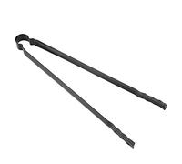 Pince à Charbon de Bois en Métal, 30cm Pince à Barbecue Clip Pince à Barbecue Multifonctionnelle pour Cheminée Grillades Charbon de Bois et Bois de Chauffage