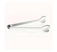 Pince À Charbon Heart Shaped Mini Tongs - Stainless Steel Small Tongs for Serving Food, Cooking, Appetizers, Ice Cubes, Fruits, and Sugar