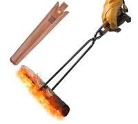 Pince à charbon, pince à charbon | ramasseur de cerises à charbon - Pince à bois de chauffage résistante à la chaleur, épaisse, antidérapante, légère, résistante, facile à appliquer, pour buffet et