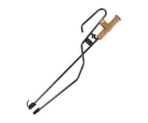 Pince A Charbon Pinces à feu de Camping 3 en 1, crochet bâton, pince bûches, fosse Portable for barbecue, outils joie