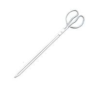 Pince A Charbon Pinces polyvalentes en fer forgé acier inoxydable, cheminée robuste, pince for barbecue et ramasseur de déchets ménagers à tête plate