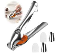 Pince à Châtaigne, Coupe Chataigne Multifonction, Décapsuleur, Acier Inox | Entaille en Croix, Ressort de Rappel, Plateau de Maintien, Pour Marrons, Noix et Noisettes, Cuisine Maison, Usage Commercial