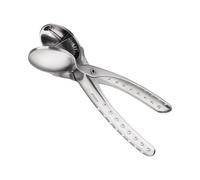 Pince à châtaignes - Coupe-noix de pécan - Casse-noix en métal - Éplucheur de châtaignier ergonomique avec poignée antidérapante - Extracteur de coque - Casse-noix pour l'intérieur