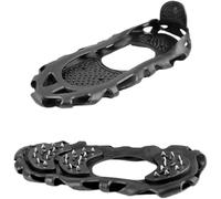 Pince à chaussures à glace, clous pour chaussures, Crampons à neige avec 30 crampons en alliage | Poignées antidérapantes pour chaussures avec traction, poignées de glace pour chaussures, cam