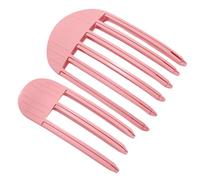 Pince à cheveux, 3 et 6 dents naturelles instantanées, sans trace, peignes coiffants pour frange moelleuse, pince professionnelle pour racines de cheveux, artefact haut crâne pour femme