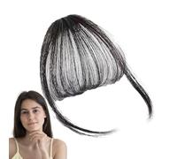 Pince à cheveux à frange - Extensions de cheveux pour femme sans, style naturel droit incliné | Accessoire de coiffure léger et confortable à clipser pour transformer la coiffure au quot