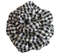 Pince à cheveux à motif fleur à carreaux de durabilité - Pince à cheveux tendance pour femmes - Épingle à cheveux douce pour des coiffures polyvalentes