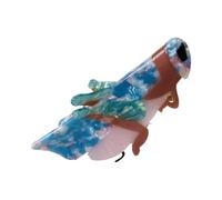 Pince à cheveux acétique en forme de vie marine - Pince à cheveux solide - Pince à cheveux en acétate - Accessoires pour femme - Grande taille pour femme - Acrylique fin