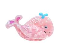 Pince à cheveux amusante de la série de biologie marine Pinces à cheveux antidérapantes Pinces à cheveux Dessin animé Outil de coiffure Accessoires de cheveux