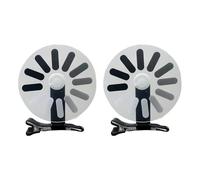 Pince à cheveux amusante pour femme, épingle à cheveux noire rotative et verrouillable, accessoires de cheveux décoratifs pour femme pour un usage quotidien, travail, fête, vacances, défilé