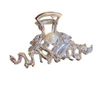 Pince à cheveux antidérapante en forme de dragon chinois pour femme et fille pour prendre des photos, banquets, fêtes