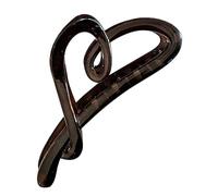 Pince à cheveux avec griffe cardiaque-griffe, amour élégant avec une forte tenue | Clip mignon en coeur, accessoires de cheveux à la mode, clip de cheveux non slip et mat pour la partie