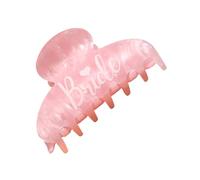 Pince à cheveux avec inscription « Bride » - Accessoire de fête de mariage - Forte adhérence - Pour événement formel