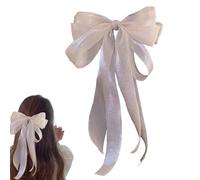Pince à cheveux avec nœud en ruban, barrette à cheveux avec nœud en ruban