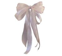 Pince à cheveux avec nœud en ruban, barrette à cheveux avec nœud en ruban