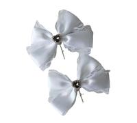 Pince à cheveux avec nœuds en dentelle - Motif croix d'amour - Multifonctionnel - Accessoires d'Halloween pour filles - Pince de coiffure polyvalente