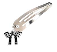 Pince à cheveux avec pendentif en forme de nœud papillon - Épais - Longue et courte - Alliage durable - Polyvalente - Pour femme