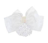 Pince à cheveux avec perles en filet Imperial Riding Blanc TU