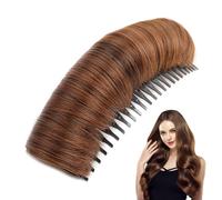 Pince à cheveux avec volume Bump It Up, coussinets pour cheveux Bump It Up - Outil d'insertion de coiffure avec coussinet invisible pour cheveux - Accessoires d'extension de peigne
