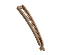 Pince à cheveux banane avec finition mate pour femmes et filles - Tenue solide - Pinces à chignon portables - Accessoires de coiffure coréenne