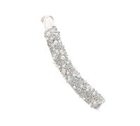 Pince à cheveux banane en strass pour queue de cheval - Décoration pour cheveux épais et fins - Ajoute de la mode à n'importe quel look