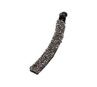 Pince à cheveux banane en strass pour queue de cheval - Décoration pour cheveux épais et fins - Ajoute de la mode à n'importe quel look