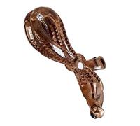 Pince à cheveux banane, tenue solide en queue de poney ClaSP Design floral compact Épingles à cheveux Décoration de cheveux pour occasions décontractées ou spéciales Clip pour les activités de plein