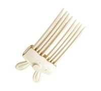 Pince à cheveux chauffante avec deux niveaux de température | Pince à couronnes pour femmes, mamans, mariées, voyageurs, salons à domicile, rendez-vous, mariages, fêtes et vacances