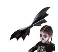 Pince à cheveux chauve-souris, pinces à cheveux Goth - Pince à cheveux en cuir Bat Wing Girls | Barrettes de couvre-chef en bec de canard de dessin animé queue de cheval, accessoires de