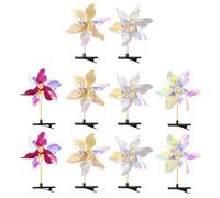 Pince à cheveux colorée en forme de moulin à vent pour enfants, barrettes mignonnes pour filles, cadeau d'anniversaire, festival, épingle à cheveux mignonne en forme de bec de canard