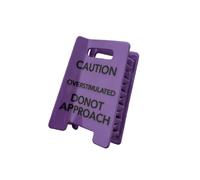 Pince à cheveux créative amusante Attention Bouclier surexcité Support de chignon Coiffe qui augmente l'humour pour un usage quotidien Épingle à cheveux élégante